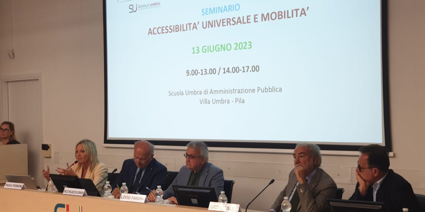 Accessibilità universale e mobilità, seminario a Villa Umbra per nuove proposte di intervento delle istituzioni