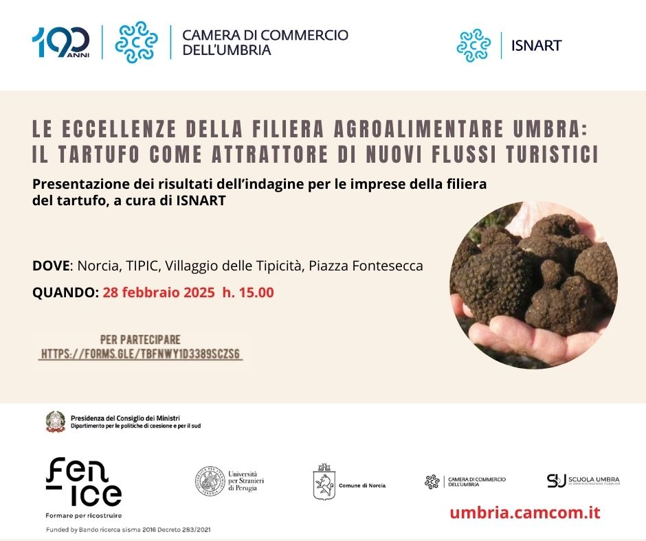 Progetto Fenice | Indagine sulle eccellenze della filiera agroalimentare umbra