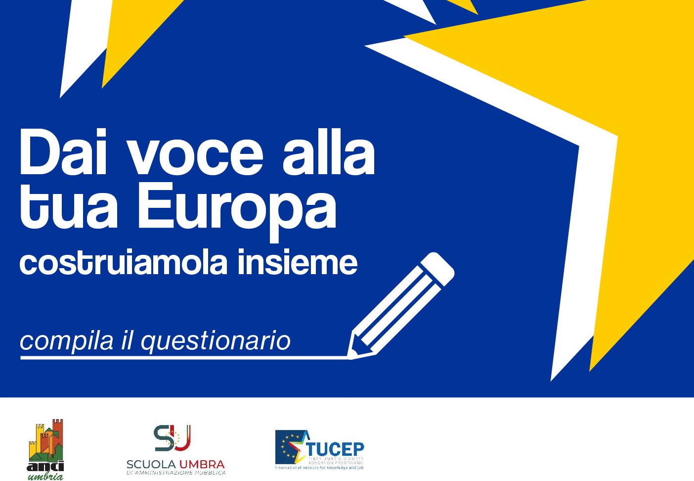 Partecipa al sondaggio | La tua voce per un’Europa più vicina
