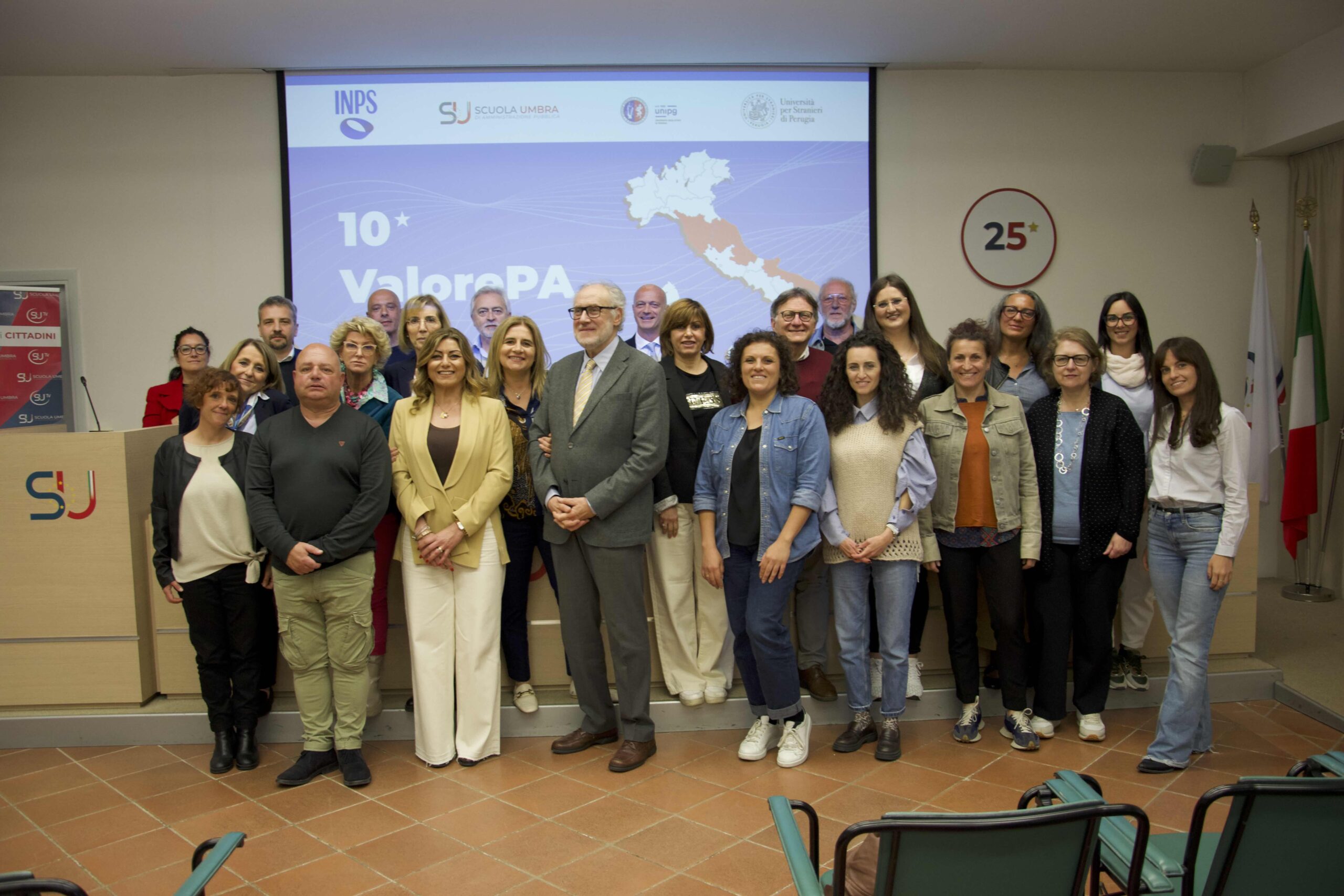 Dieci anni di VALORE PA | Villa Umbra, INPS e Università per Stranieri per le competenze nella PA